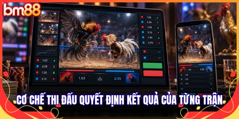 Cơ chế thi đấu quyết định kết quả của từng trận