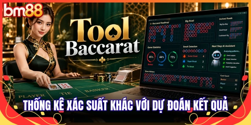Thống kê xác suất khác với dự đoán kết quả