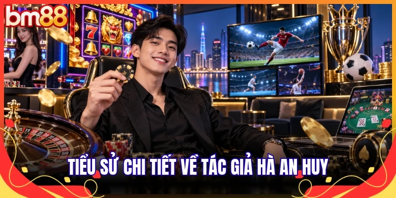 Tiểu sử chi tiết về tác giả Hà An Huy